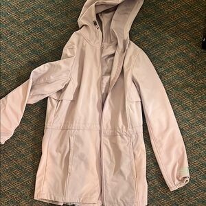 Light Pink Hooded Jacket